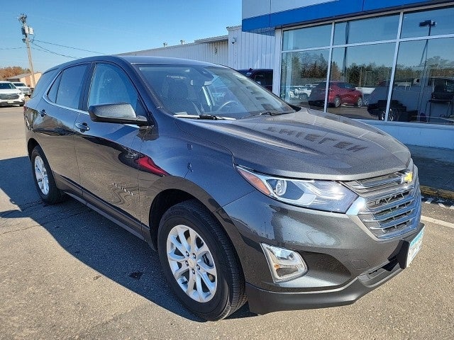Certified 2021 Chevrolet Equinox LT with VIN 2GNAXUEV1M6133155 for sale in Park Rapids, Minnesota