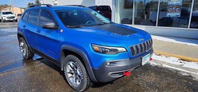 Used 2019 Jeep Cherokee Trailhawk with VIN 1C4PJMBX7KD361170 for sale in Park Rapids, Minnesota
