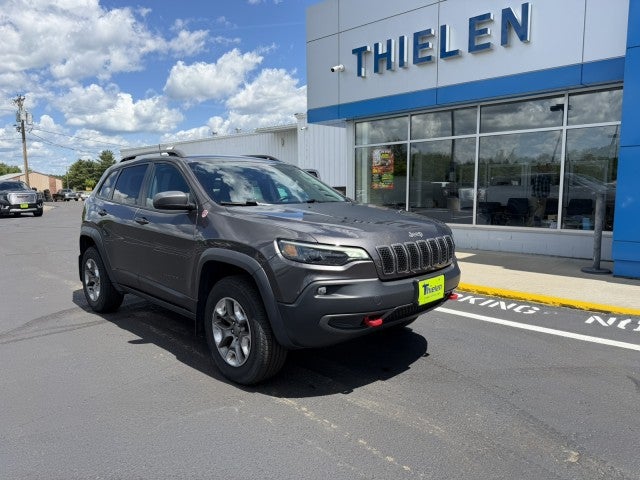 Used 2019 Jeep Cherokee Trailhawk with VIN 1C4PJMBX9KD477079 for sale in Park Rapids, Minnesota