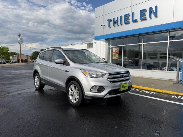 Used 2018 Ford Escape SE with VIN 1FMCU9GD1JUA77643 for sale in Park Rapids, Minnesota