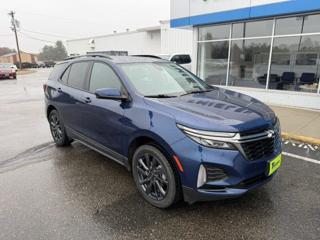 Used 2022 Chevrolet Equinox RS with VIN 3GNAXWEV2NS195453 for sale in Park Rapids, Minnesota