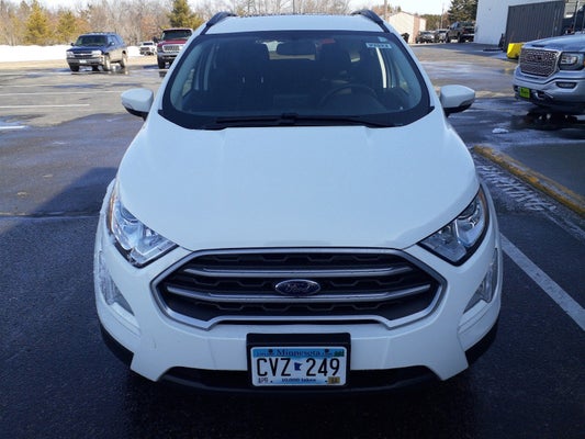Used 2019 Ford Ecosport SE with VIN MAJ6S3GLXKC257485 for sale in Park Rapids, Minnesota