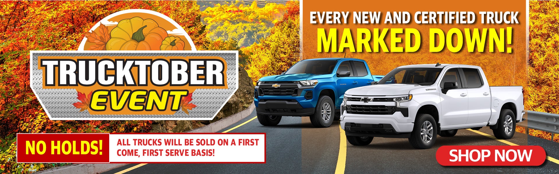 Marked down truck sales 