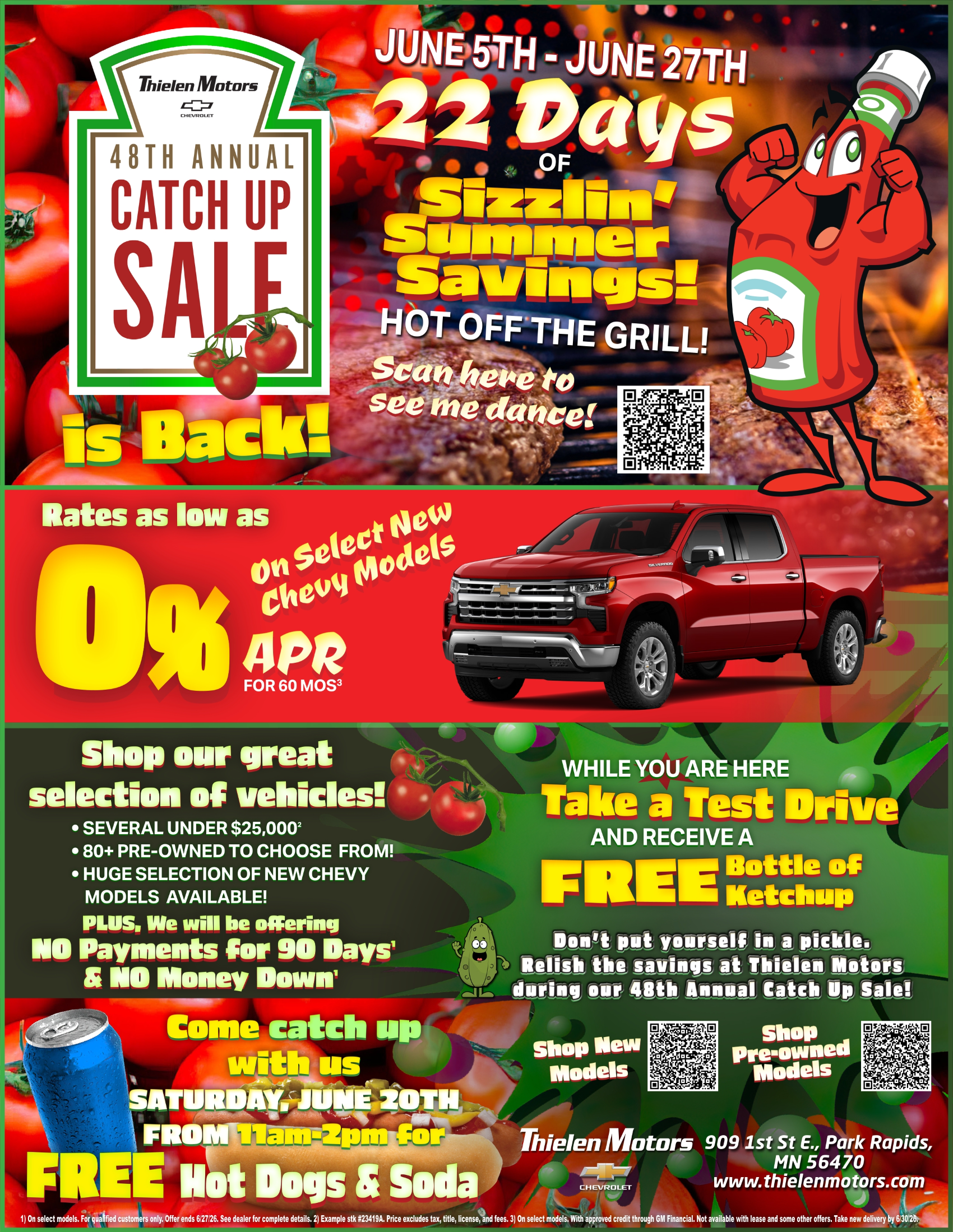 Catch-up-sale