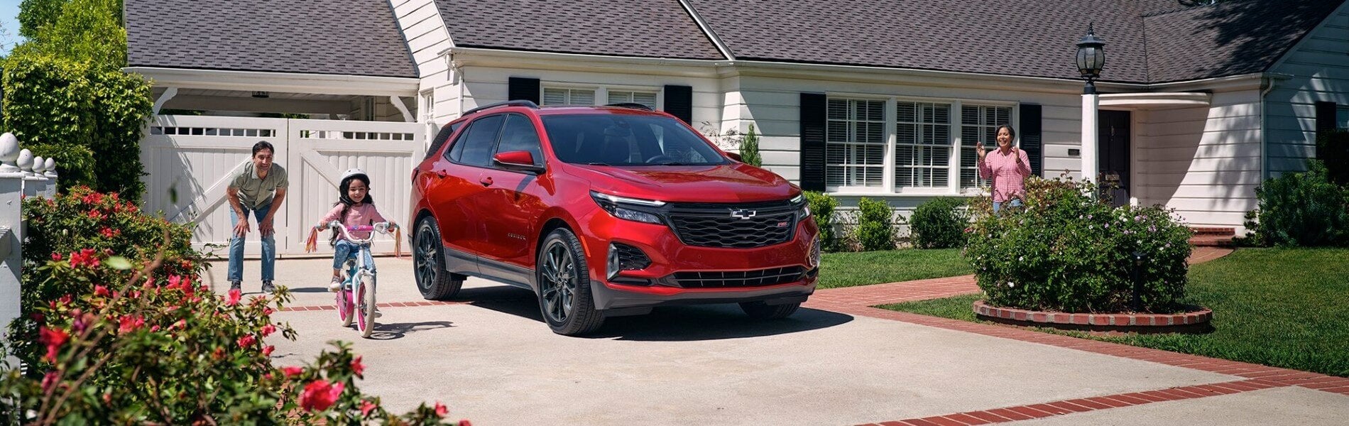 2024 Chevy Equinox Parked In Driveway